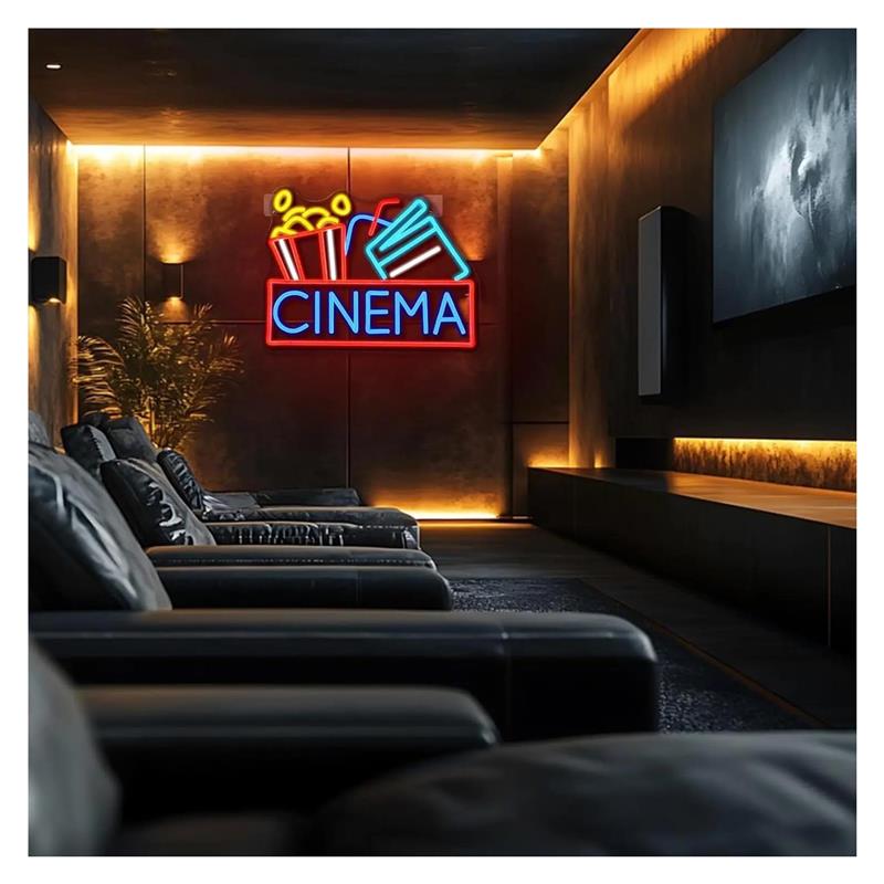 Lampu Neon Bioskop Bertenaga U - Home Cinema Today ulasan dan harga