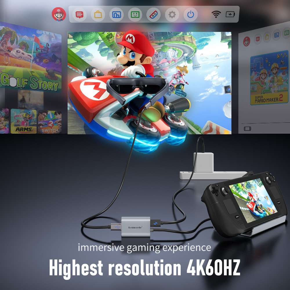 Lemorele adaptor HDMI ke TYPE- - Home Cinema Usb ulasan dan harga