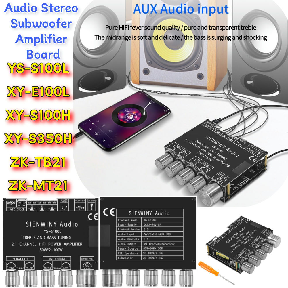 2.1 3 Channel Power Bass Ampli - Home Cinema Bluetooth 5.1 ulasan dan harga