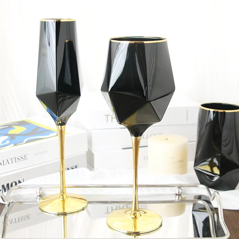 Kacamata hitam murni tepi emas - Home Cinema Glasses ulasan dan harga