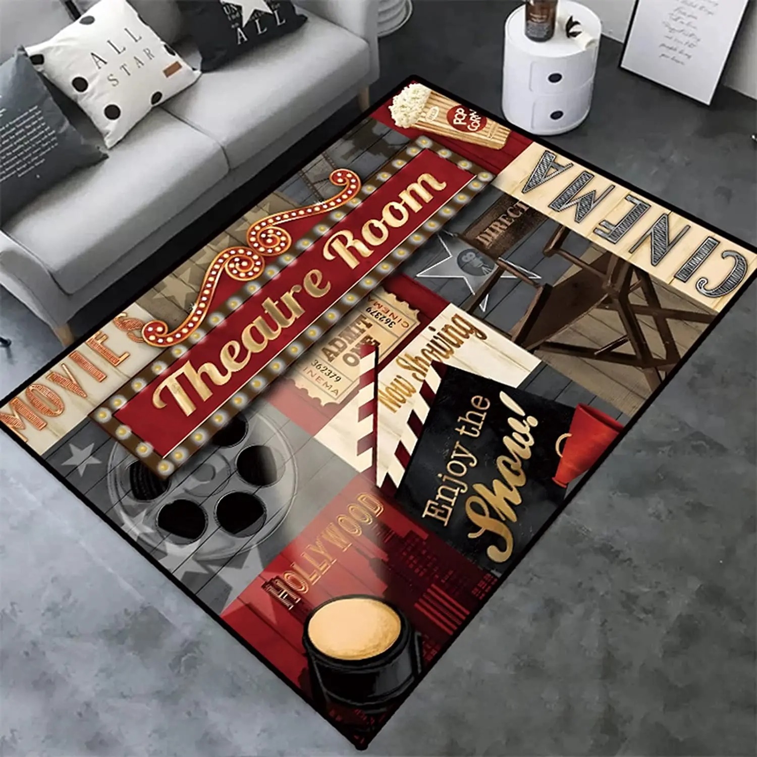 Proyektor Vintage Tema Malam F - Home Cinema Gifts ulasan dan harga