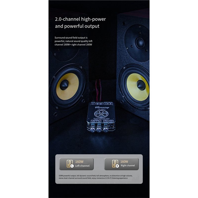 B03B-YS-1602T 2.0CH Bluetooth  - Home Cinema Bluetooth 5.1 ulasan dan harga