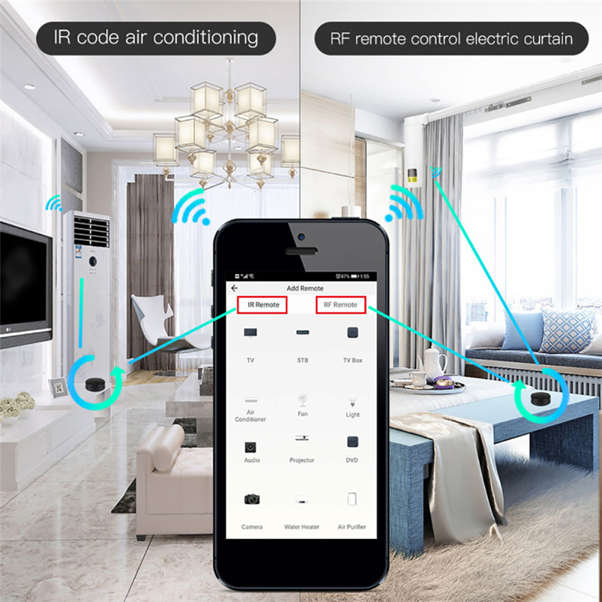 Tuya pengendali jarak jauh WiF - Home Cinema Projector Screen ulasan dan harga