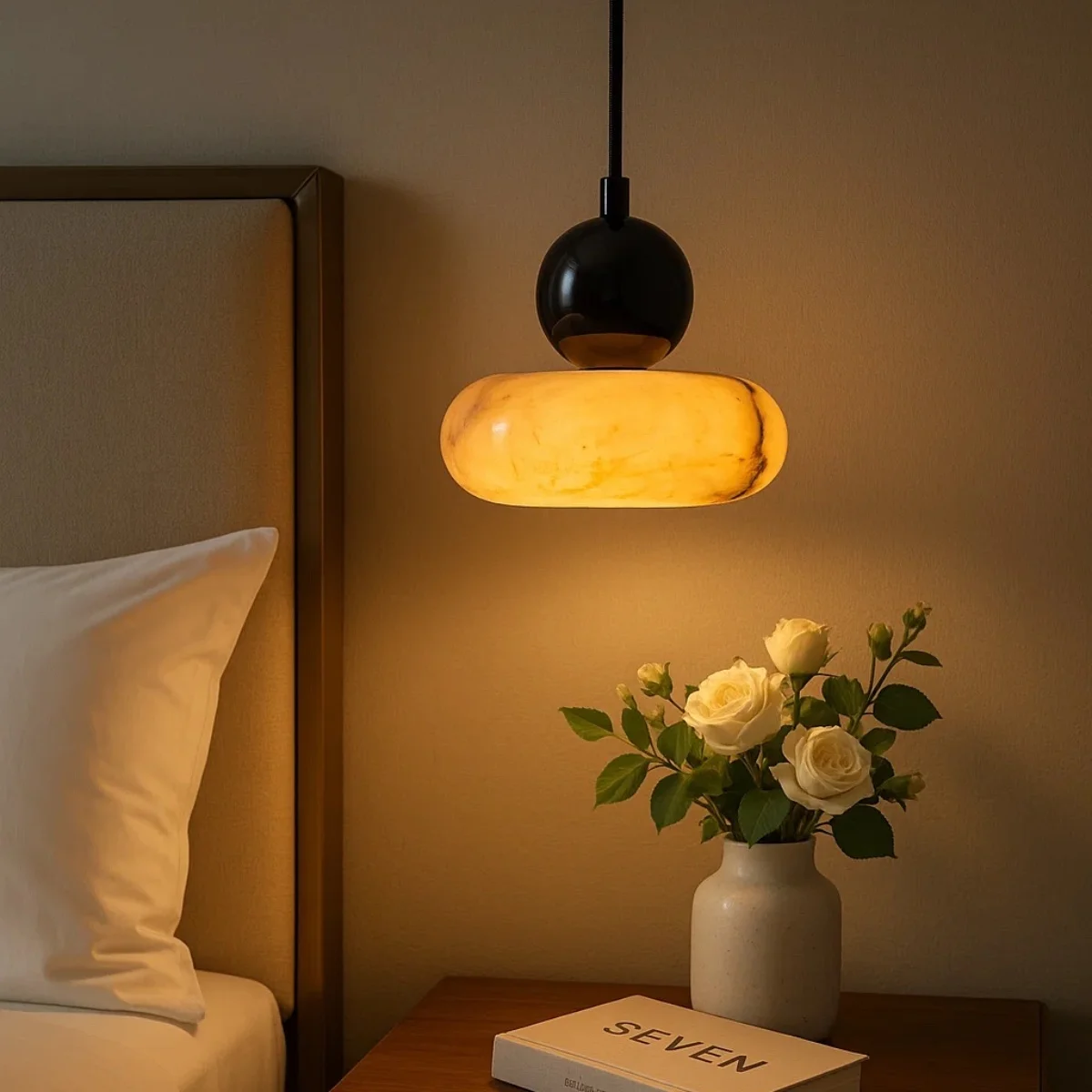 Lampu Gantung Seni Nordik deng - Home Cinema Glasses ulasan dan harga