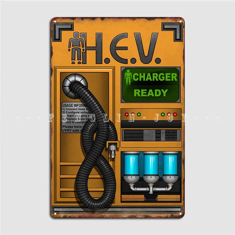 Half Life Hev Charger Metal Si - Home Cinema Decor ulasan dan harga