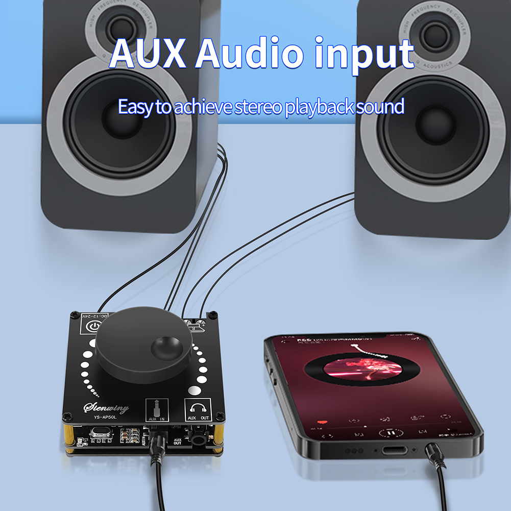 YS-AP50L CS8673E papan Amplifi - Home Cinema Bluetooth 5.1 ulasan dan harga