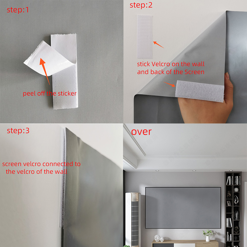 MIXITO layar proyektor sederha - Home Cinema Projector Screen ulasan dan harga