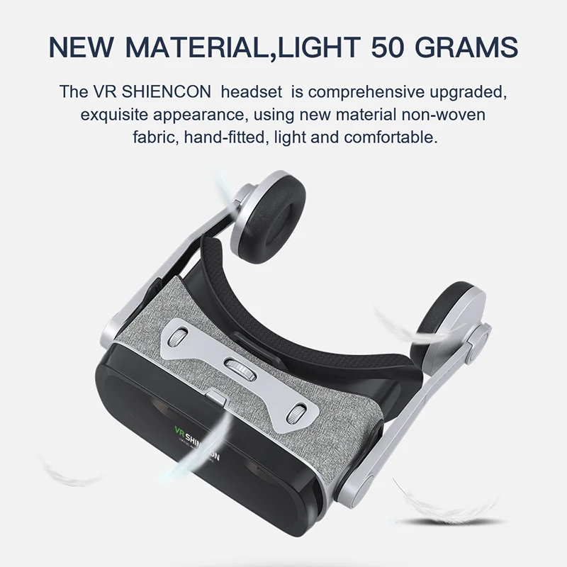 Kacamata VR Shinecon Casque Vi - Home Cinema Glasses ulasan dan harga
