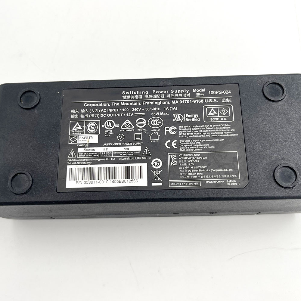 Adaptor Daya Asli 35W 1A untuk - Home Cinema Bose ulasan dan harga